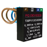 Compact Type 3 SPD with Audible Alarm (T3SP1/1.5/3.0/230S)